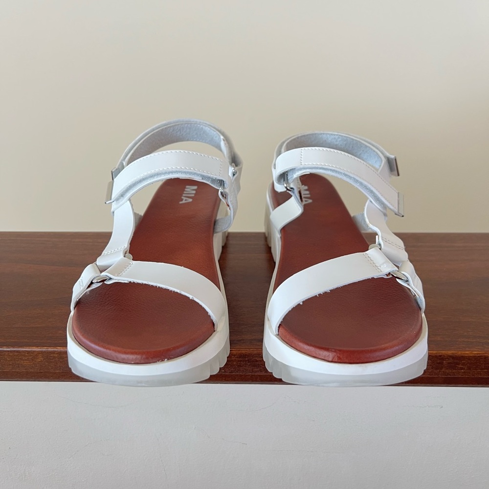 MIA Women's White Sandals - Picture 2 of 9